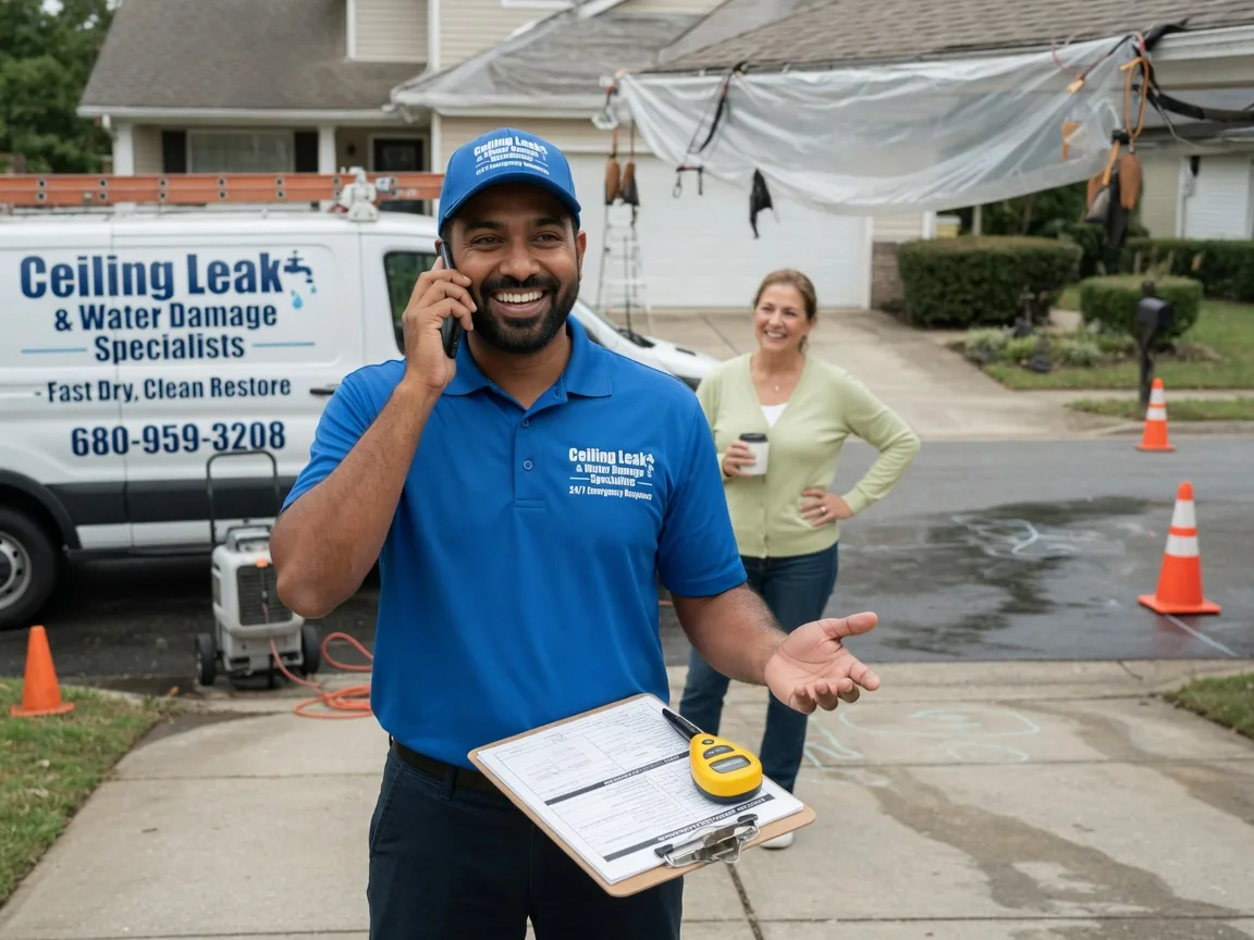 Ceiling Leak Cleanup Horatio, SC FAQs